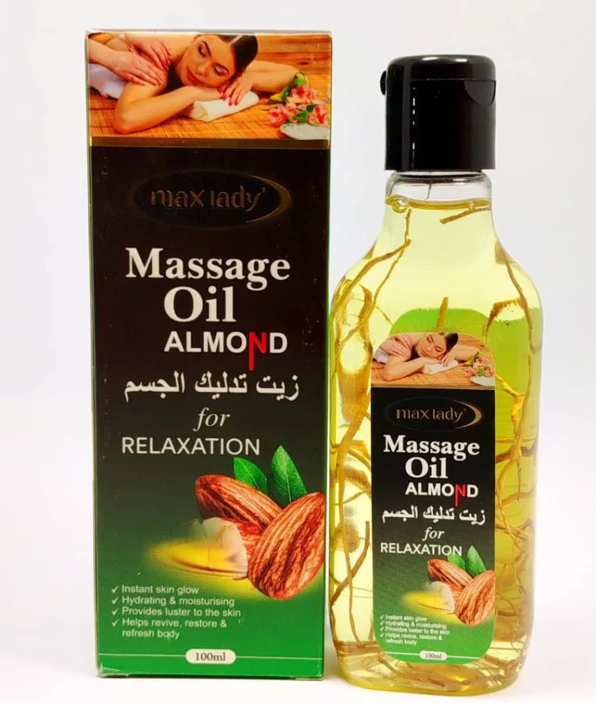 روغن ماساژ بادام مکس لیدی