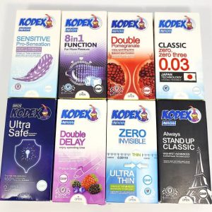 پک ۸ عددی کاندوم های کدکس