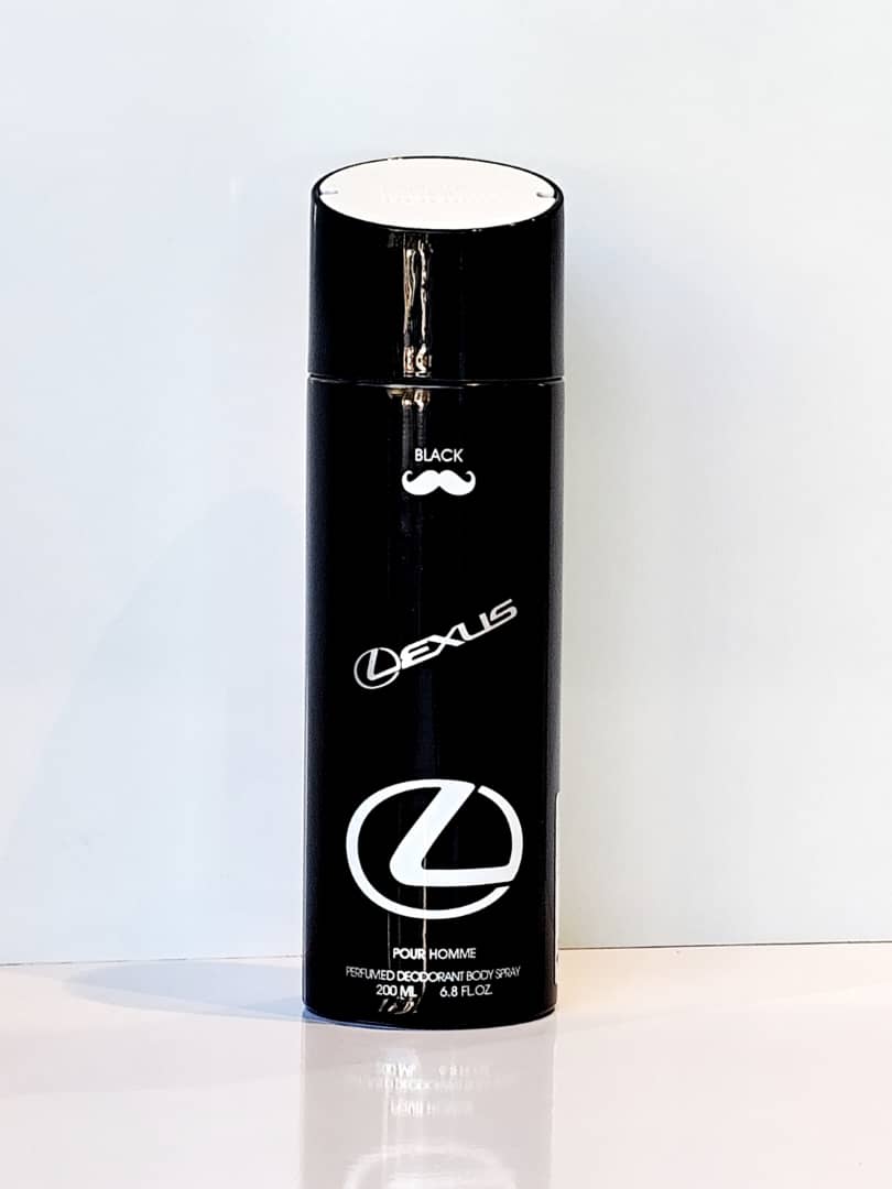 اسپری بدن مردانه رودیر مدل Silver Lexus