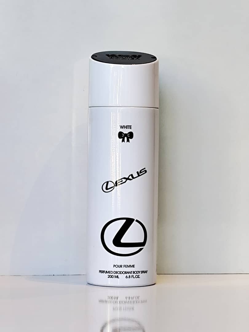 اسپری بدن زنانه رودیر مدل White Lexus