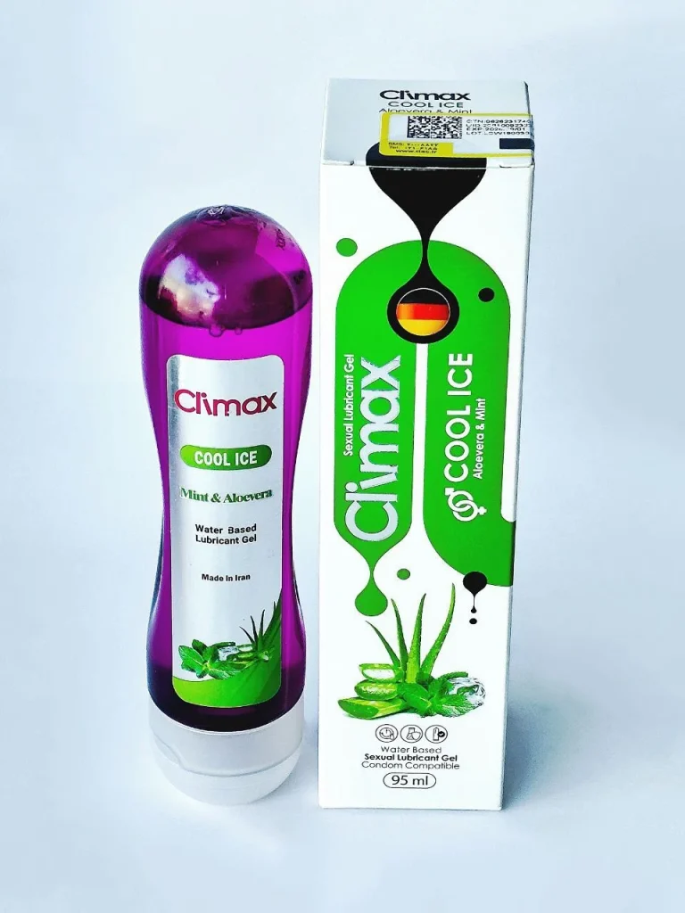 خرید ژل روان کننده و خنک کننده کلایمکس آلوئه ورا و نعناع